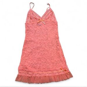 Victoria's Secret Pink Chemise with Lace Detail